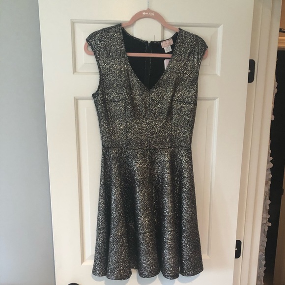 Black and gold speckled dress - Picture 2 of 5